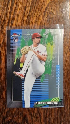 2026 Topps Finest Chase Burns #76 Cincinnati Reds RC - Bild 1 von 2