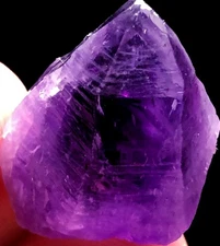 48ct Super Seven Skeletal Amethyst Lemurian Quartz Lemuria crystal&pyramid t294