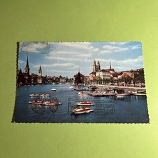 ZURIGO VIAGGIATA  - CARTOLINA PICCOLA