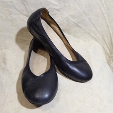   Vionic Comfort Ballet Flats 6.5 M Black Lea...