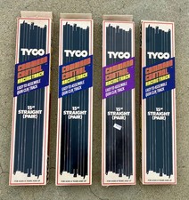 TYCO Command Control 8 x 15" Straight Tracks