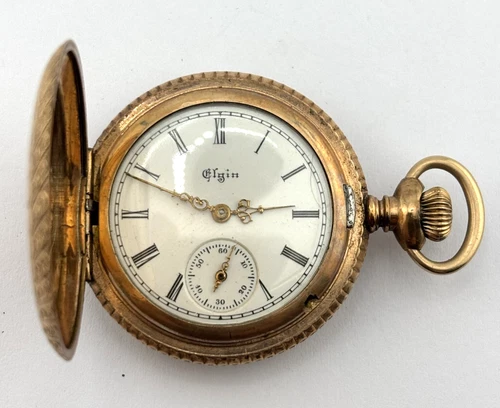 Elgin Antique Mechanical Pocket Watch   7J  0s   Gr.109   5612457  NON-WORKING