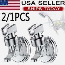 Adjustable Shower Head Holder Suction Cup Handheld Wall Mount Bathroom Bracket