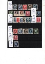 lot timbres oblitérés et neuf*de Belgique cote : 65,80