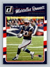 2016 Donruss #179 Martellus Bennett New England Patriots Football Card