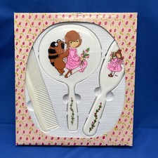 Vanity Set Vintage Mirror Brush For Child