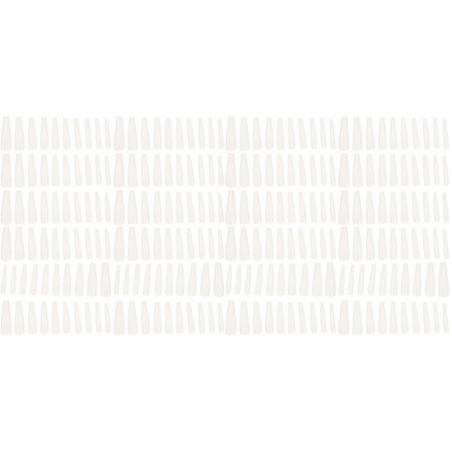 2 Count Trapezförmige Falsche Nägel Französische Nagelpresse Hochzeitsdeko