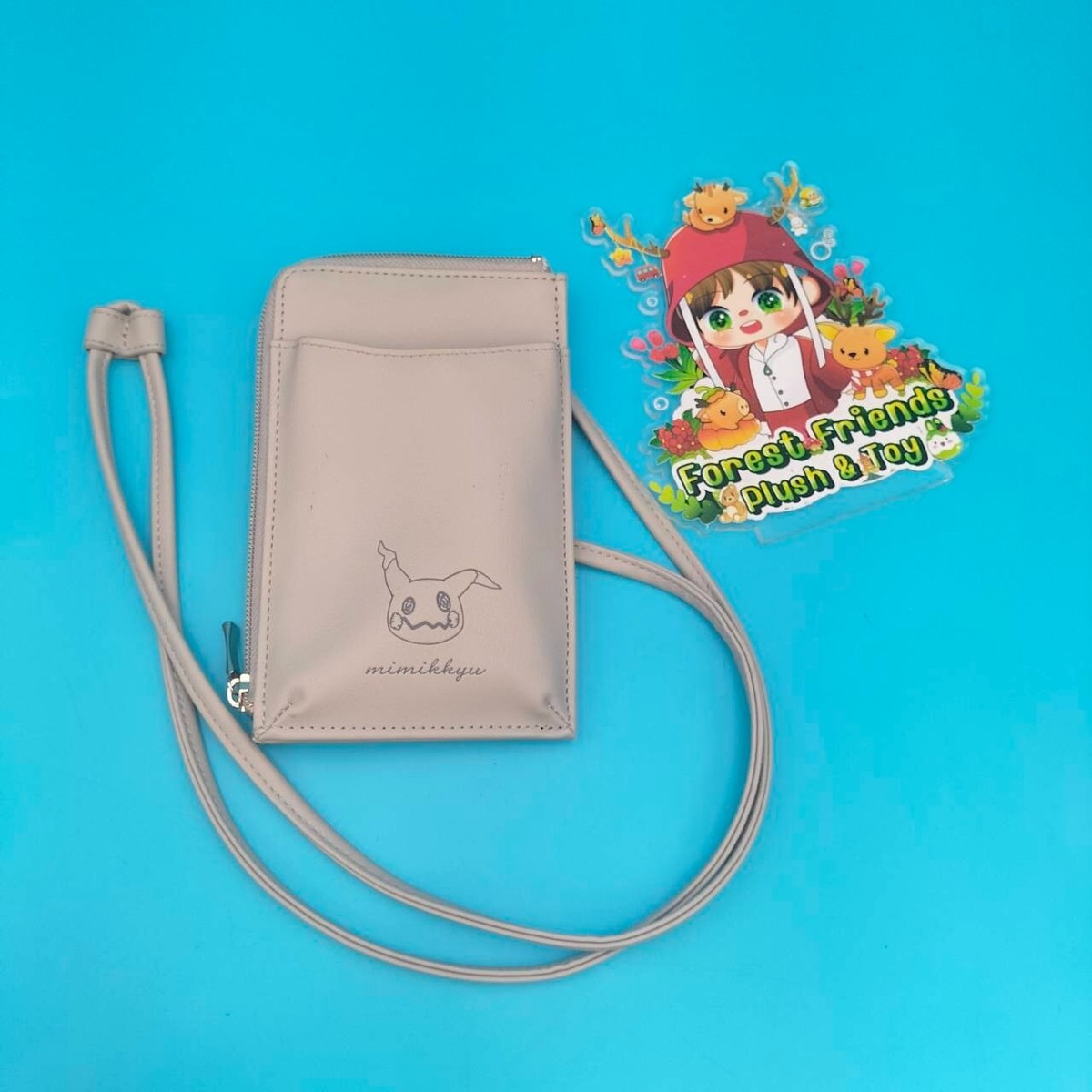 Pokemon Center Japan Original Small Shoulder Bag Pouch Mimikyu