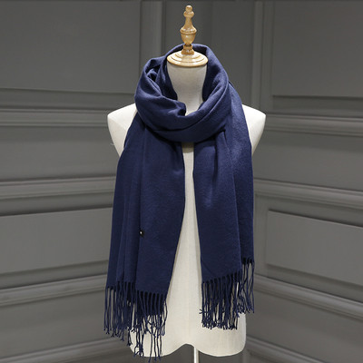 Neu Damen Schal Übergroß Kaschmir Wolle Solide Pashmina Wraps Warm Decke Schals