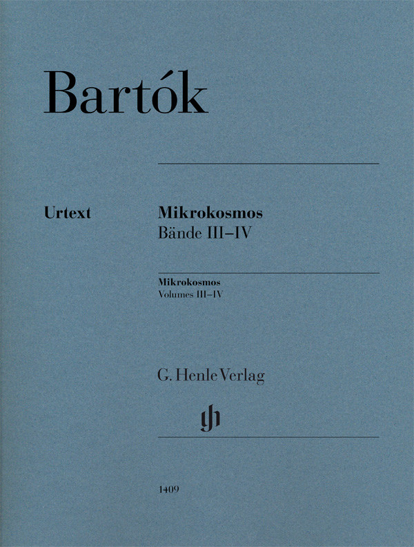 Thumbnail - Mikrokosmos Bd. Iii-iv, Bartok Urtext Henle - Portofrei Vom