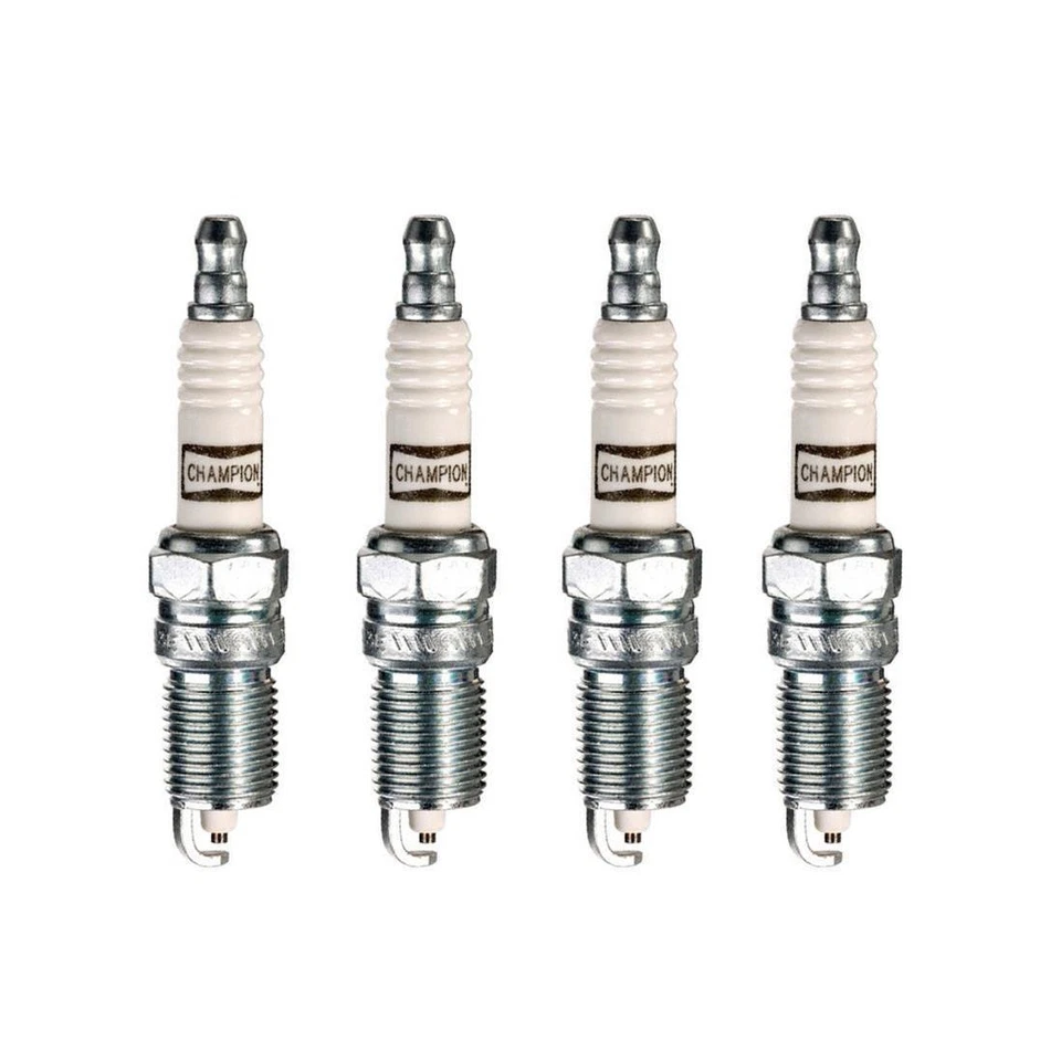 Champion Spark Plug Spark Plug 4x For Subaru Legacy 1990-2012 Kia Soul 2010-2011 - Image 2 of 4