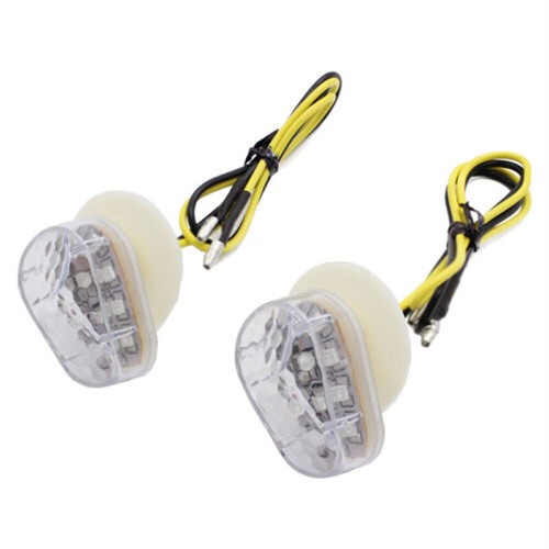 Smoke LED Flush Mount Turn Signal Lights – For Yamaha YZF R3/R6/R1, FZ6, FZ1