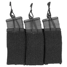 FirstSpear Ragnar stretch triple 5.56 magazine pocket Black 3 mag pouch shingle