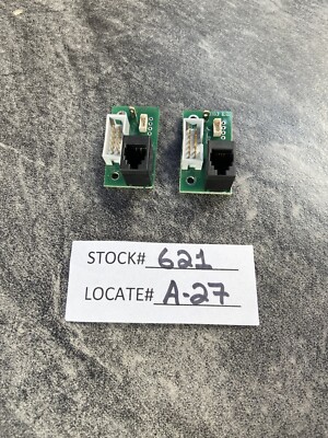 (TWO) SEI103 L.C. Connector Board Part#2097-SEI103 Free Shipping.