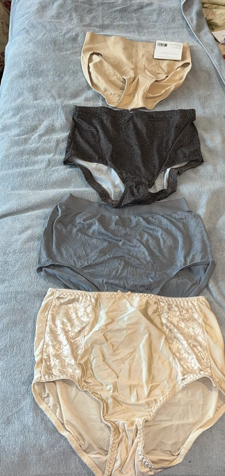Lote De 4 BRAGAS Multi Estilo Talla L Multi Estilo Bali, Vanity fair, Warners, Und Foto 2 de 4