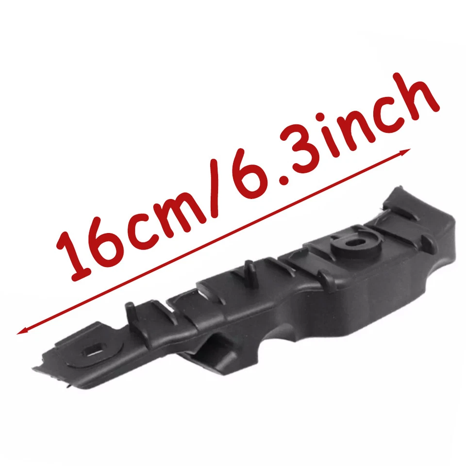 Кронштейн для поддержки направляющей переднего бампера черный поддержка бампера для Audi A3 2009-2013 - Изображение 4 из 4