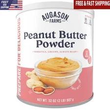Peanut Butter Powder 2lbs Dehydrated Food Storage Emergency Survival 65 Servings