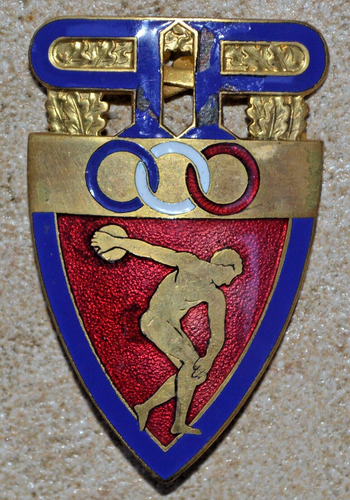 INSIGNE DE COIFFURE De La Prefecture De Police De Paris Avec Numero De