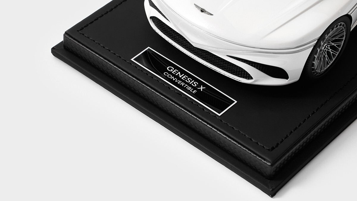 Hyundai 新型Genesisミニカー HYUNDAI Genesis X Convertible Concept 1:18 MR Collection