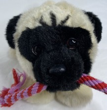 FurReal Friends Pets Pug w Toy Rope Interactive Dog Plush Tuggin Pup Barks 27