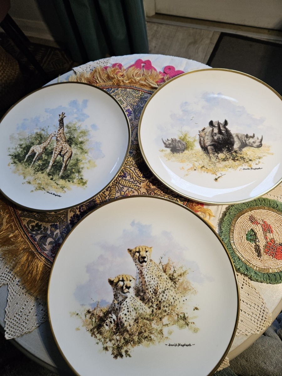 X David Shepherd Fine Bone China Safari Animal Collectors 10