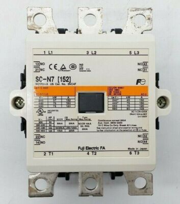 1PC FUJI SC-N7 (152) SC-N7 380V AC Contactor SCN7 New In Box Expedited Shipping 