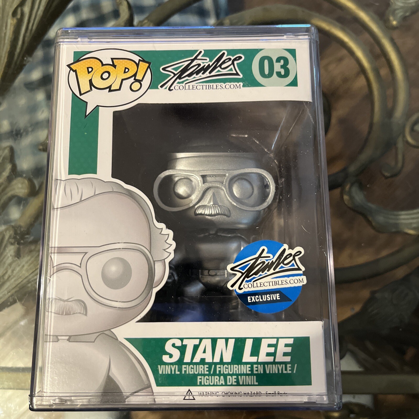 Funko Pop! Vinyl: Marvel - Stan Lee - (Silver) - Comikaze (Com) (Exclusive) #3
