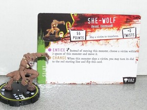 Horrorclix Freakshow #082 She-Wolf