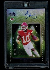 Tyreek Hill 2021 Panini Illusions #LS-TH Limelight Signatures Auto /20