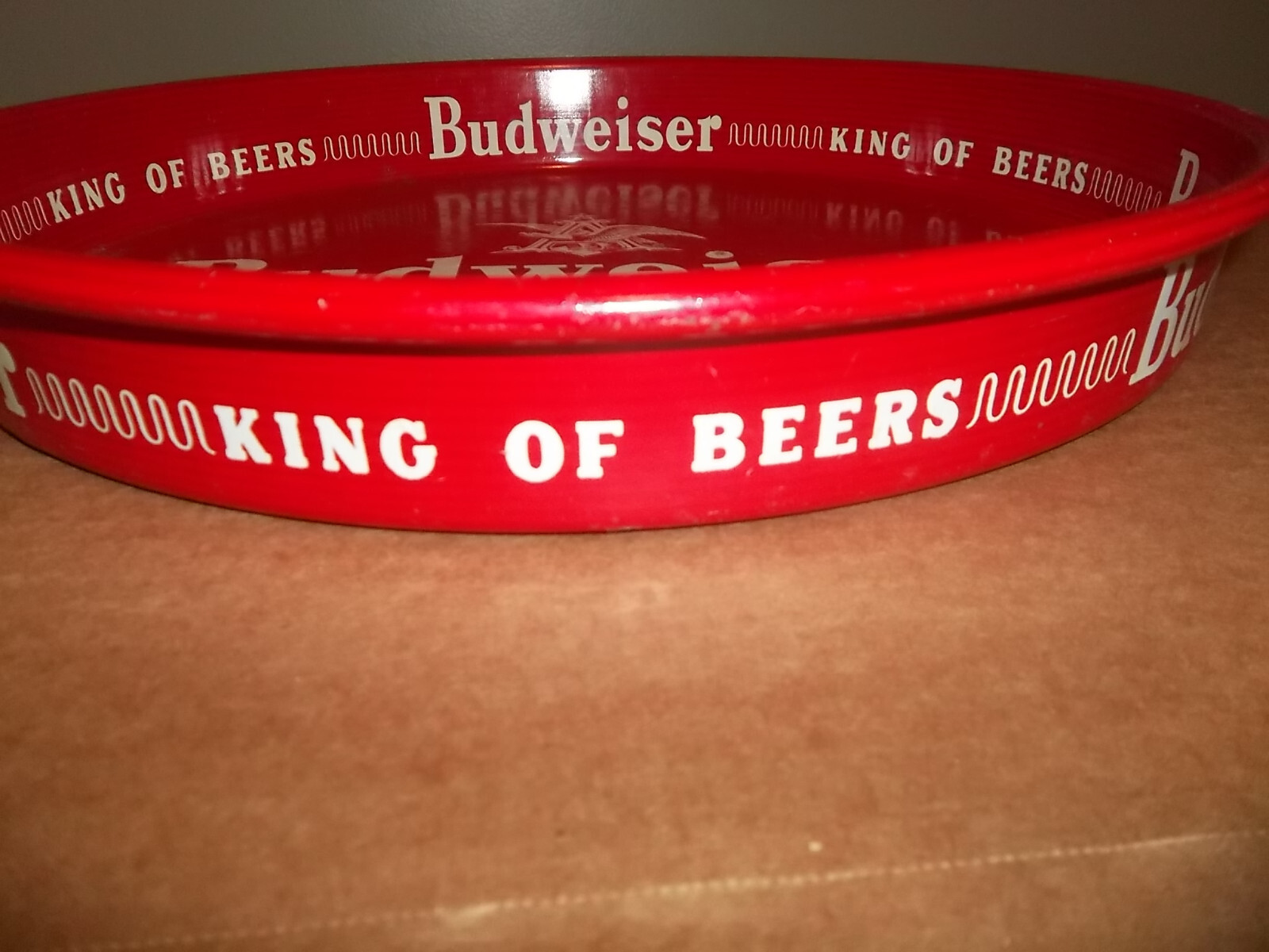 lot of 3 vintage beer trays loewer's budweiser carlsberg eBay