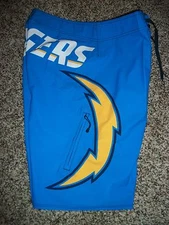 SAN DIEGO CHARGERS Quiksilver New NWT Mens Board Swim Shorts NFL 30 31 32 34 