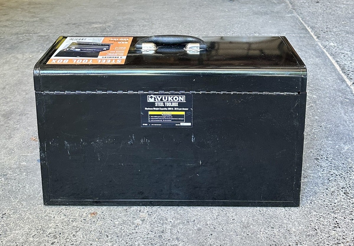 YUKON 20 in. 3 Drawer Steel Toolbox 57582 | eBay