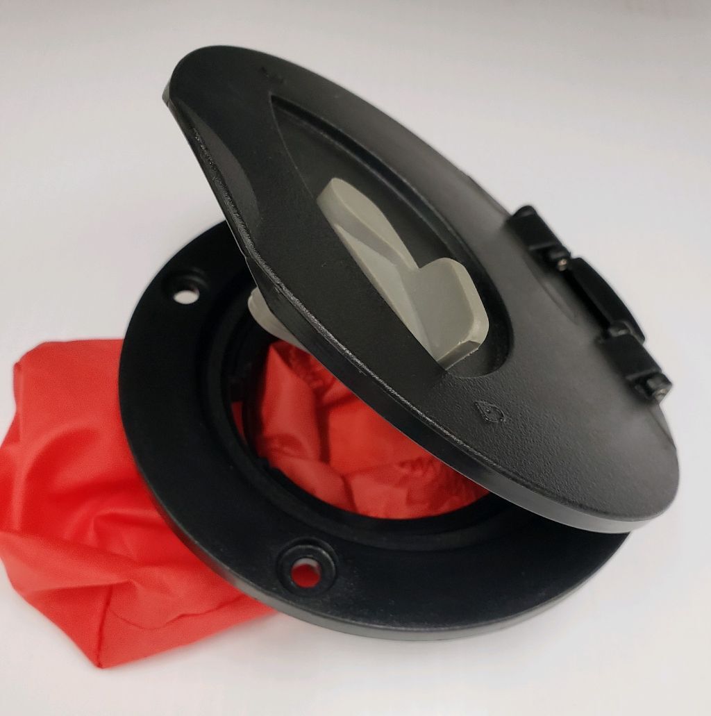 4" Camlock Hatch With Catbag, Deckplate