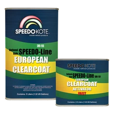 European Clear Coat 2K Urethane, SMR-1100 7.5 Liter Euro Clearcoat w/Fast Act.