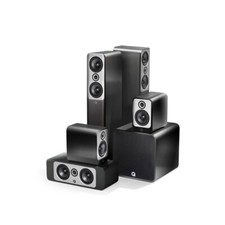 Q ACOUSTICS CONCEPT 50 5.1 BLACK HIGH GLOSS NUOVO