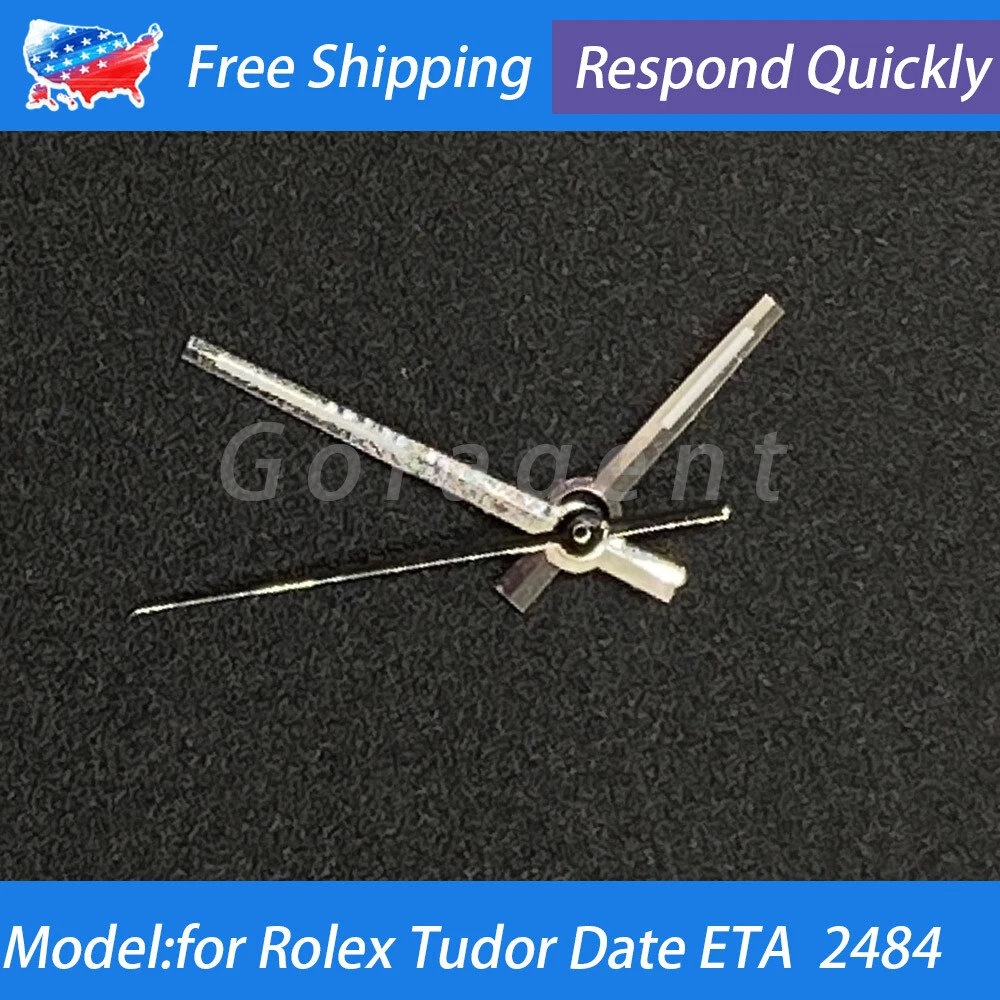 Watch Hands for Rolex Tudor Date ETA Movements 2484 2784 2824 2836
