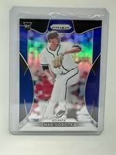 Chad Sobotka 2019 Panini Prizm Baseball - BLUE RC #283 - Atlanta Braves