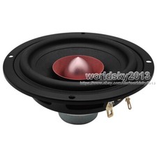 1x 4.5" inch 4Ohm 8Ohm 25W Full Range Speaker Audio Neodymium Magnet Loudspeaker