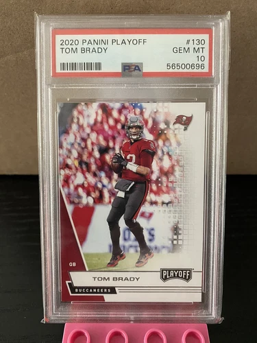 Tom Brady 2020 Panini Playoff #130 ** PSA 10 ** GEM MINT
