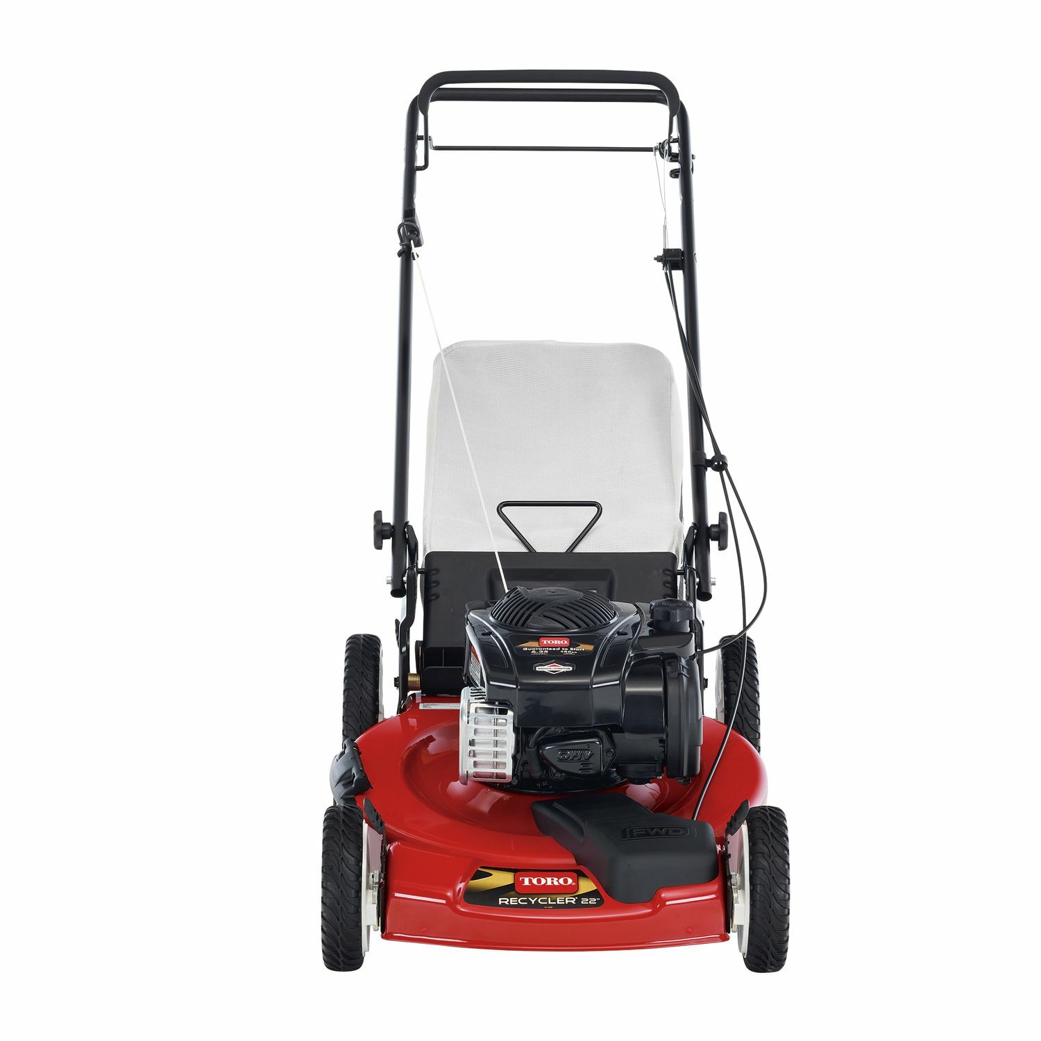 TORO 21378 SELFPROPELLED LAWN MOWER 22" GAS FRONT WHEEL DRIVE BRIGGS