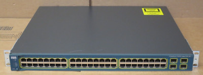 Cisco WS-C3560G-48PS-S 48-Port 1GbE PoE 4x SFP L3 Managed Ethernet 1HE Switch