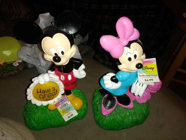 Disney Minnie Mouse Garden Statuette Outdoor Statues For Sale