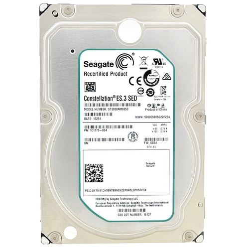 Seagate ST2000NM0053 2TB 7200RPM 128MB Sata III 3,5'' Zoll