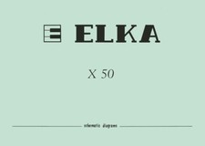 ELKA X-50 Service Manual repair Schematic Diagrams Schematic Schema X50 - PDF