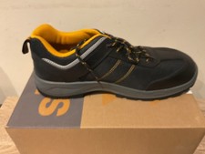 Site Safety Steel Toecap Shoes PPE Size 9 (43)  brand new free postage 