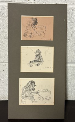 After L.S. Lowry (British 1887-1976), Nursery Sketches Limited Edition Print