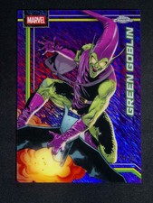 2026 Topps Chrome Marvel Green Goblin #45 Purple Shimmer Refractor /75