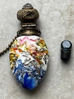 Antique Giacomo (Franchini & Pietro Bigaglia Murano?) Glass Perfume Bottle