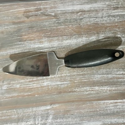 Sunbeam Stainless Steel Cake/Pie Slice Server, Silver w/ Black Plastic Handle