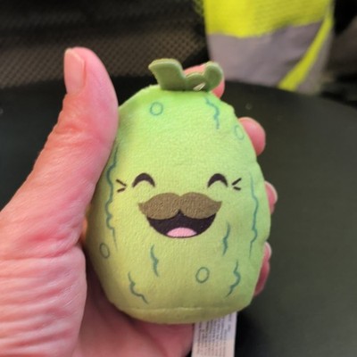 Squishmallows Charles Pickle Mini Green Washable Plush McDonald's 2025